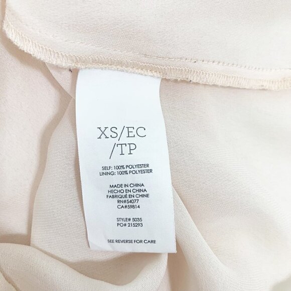 Cabi‎ pastel lined lightweight vneck sleeveless tank top - Size XS - Picture 7 of 9